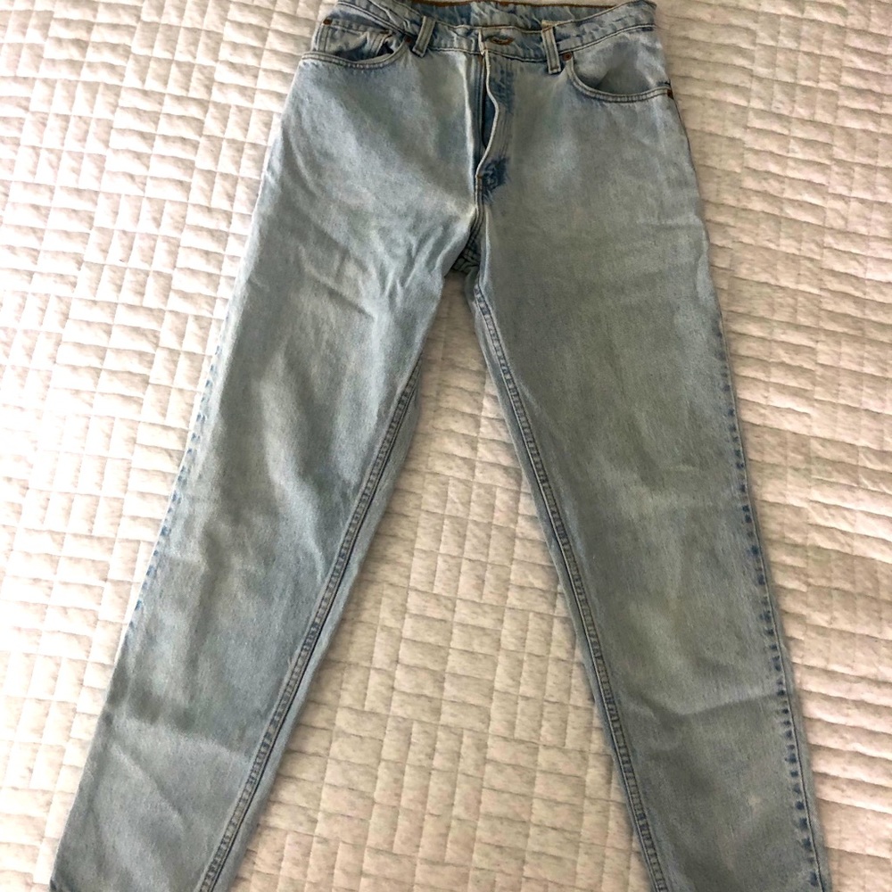 Levi’s straight leg retro denim